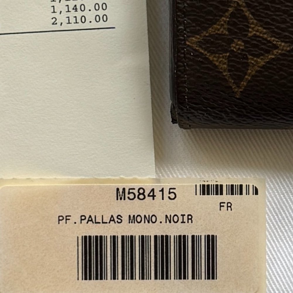 Louis Vuitton Pallas Long Wallet